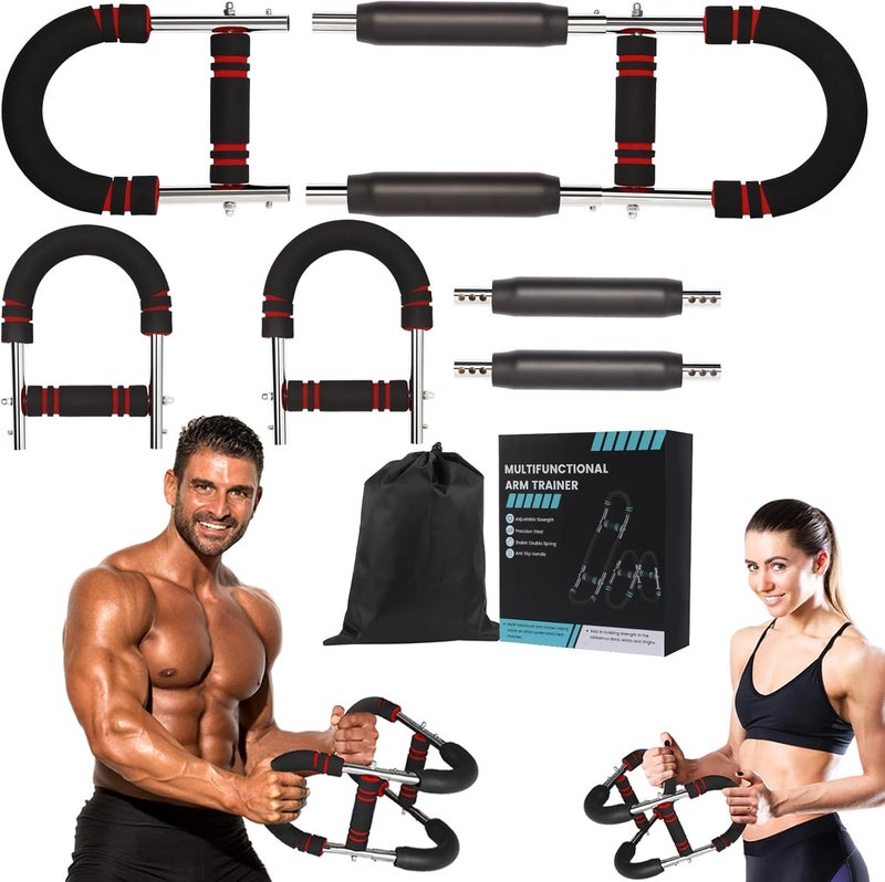 Gecool Twister Arm Trainer,Adjustable Resistance Bar for Full Body Workout, Arm Strengthener for Men & Women, Fitness Equipment for Strength Training - Image 1
